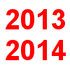 2013 2014